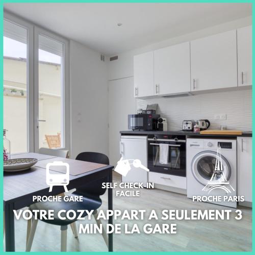 Cozy Appart 4 Proche gare - Cozy Houses - Location saisonnière - Palaiseau