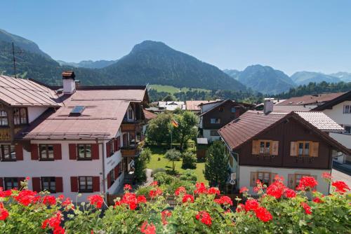 Utsikt, Hotel Garni Regina in Oberstdorf