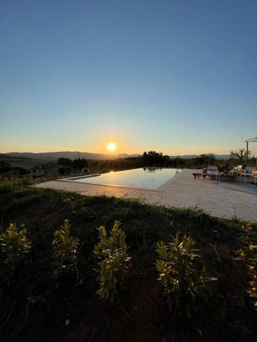 Вид, Agriturismo iOlive Tuscany appartamento LECCINO in Санта Лус