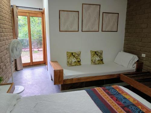 1 double bed, 1 sofa bed