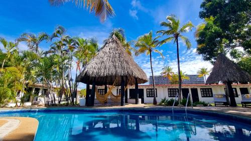 Swimming pool, Hotel Margarita Village near Santiago Mariño Caribbean International Airport