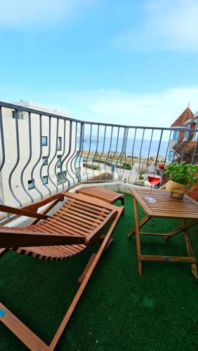 ٤Neu٤Fantastischer Meerblick-Stylish-King Bed-PP in Haffkrug