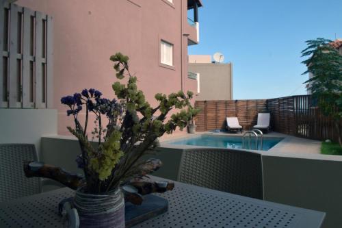 Mithos Premium Rooms Room Type - Double Room with Pool View