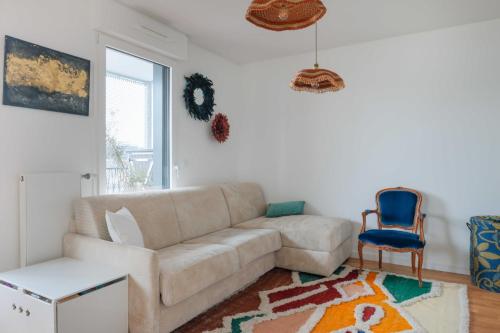 Charming air-conditioned apartment on the banks of the Seine - Location saisonnière - Clichy