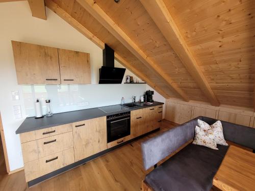 virtuve, Ferienwohnung Beim Kraud'n in Wackersberg (Bavaria)