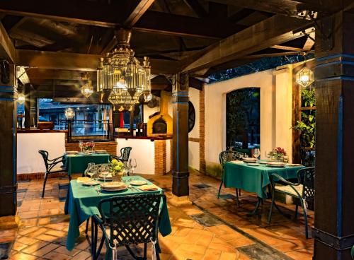 餐廳, Hotel Cortijo Landete in 奧希哈雷斯