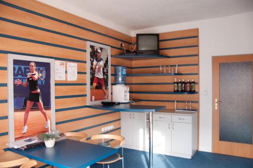 Squashbanen, Penzion Pohanka in Nove Veseli