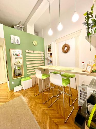 Green Pearl Apartment at St Stephen' s Basilica, Budapešť (fotografie 2)