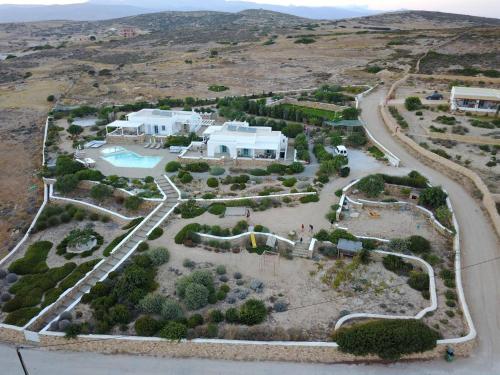 A szálláshely kívülről, Villa St' Astra in Koufonisia