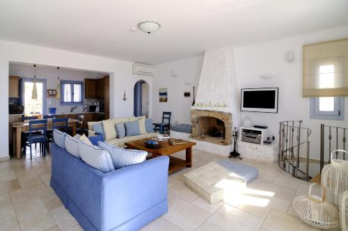 A szálláshely kívülről, Villa St' Astra in Koufonisia