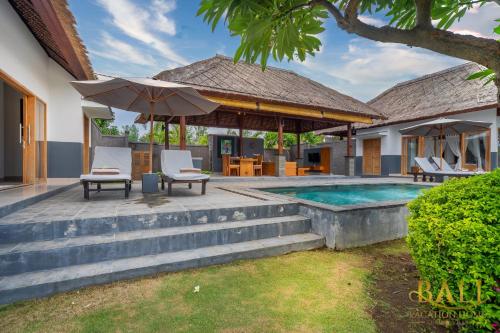 DeLuxe 2BR Villa + Private pool + Sawa view!