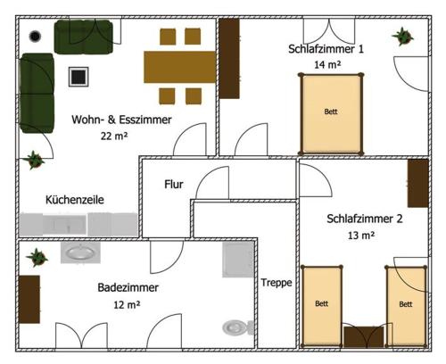 Ferienwohnung auf einem Reiterhof