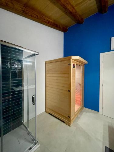 Sauna, Cà d'Rita Monferrato - Viognier con sauna interna e idromassaggio e piscina esterni (Ca d'Rita Monferrato - Viognier con sauna interna e idromassaggio e piscina esterni) in Vinchio