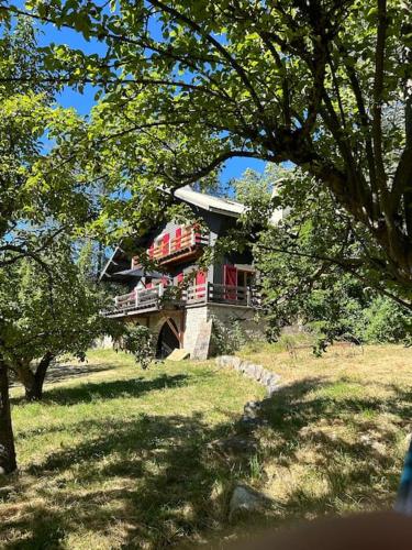 Luxe Chalet in Franse Alpen.