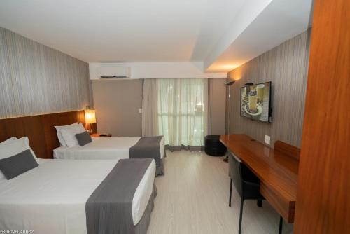 Luxury Twin Room with Street View room in Promenade Palladium Leblon