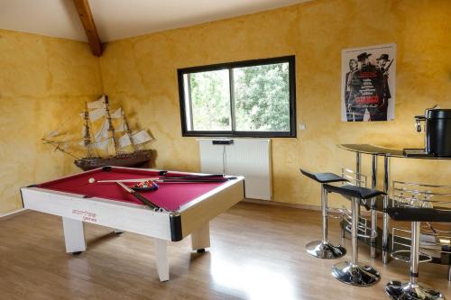 Recreational facilities, villa queen-south IT in Ventenac-Cabardes