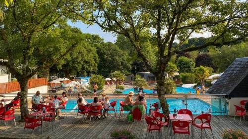 Skats, Camping Le Ty Nadan - Roan in Locunole