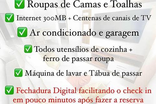 104 - Apartamento Completo para até 7 Hóspedes