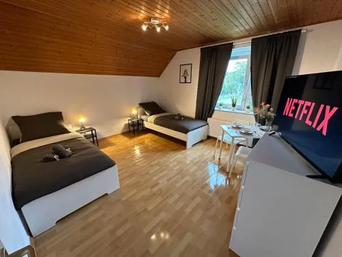 3-Zimmer Apartment für Monteure & Geschäftsreisende: Schnelles Internet in Stemshorn, Deutschland