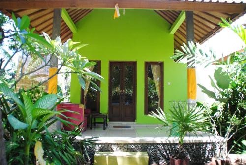 Balkong/terasse, Kubu Sari Guest House in Pemuteran