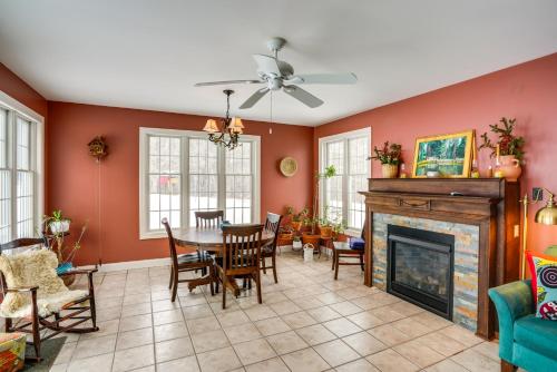 Colorful Milford Home on 7 Wooded Acres! in Milford, USA