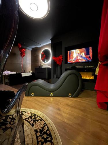 Love room Casa Amore sauna balnéo
