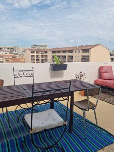 Appartement Rooftop / Terrasse - Location saisonnière - Marseille