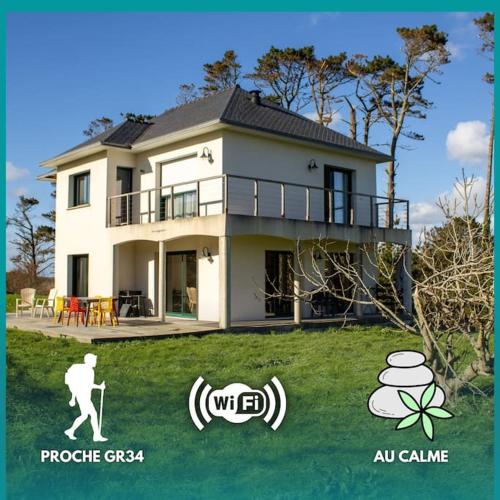Ti Ar Park/ Wifi /Grands espaces gîte à louer Kervian