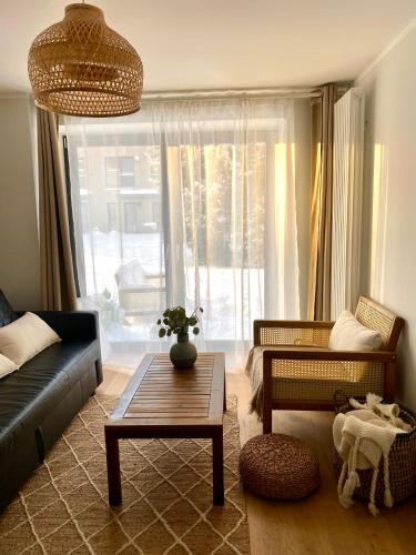 Albatross Weekend: seaside apartment with a sunny terrace in Engure