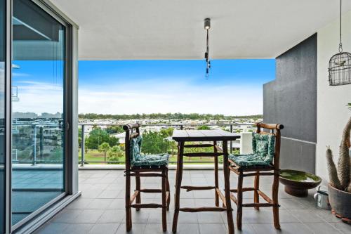 Erkély/terasz, Harbour Quays Apartments in Biggera Waters