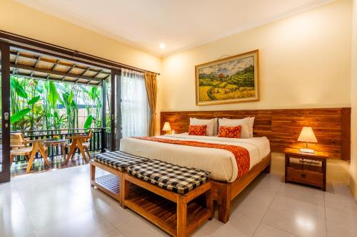 Double room, deluxe, superior, garden view