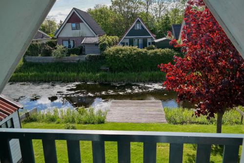 Modern Holiday home at a typical dutch canal, close to the Lauwersmeer in Dongeradeel