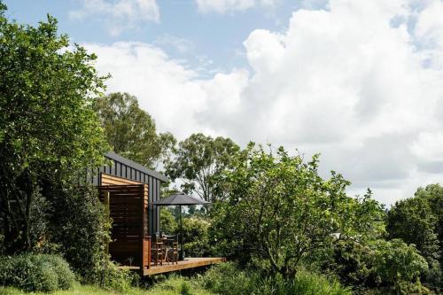 The Nest, Tiny House With a View. Byron Hinterland