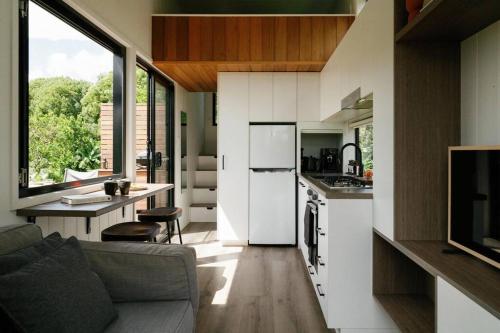 The Nest, Tiny House With a View. Byron Hinterland in Clunes (NSW)