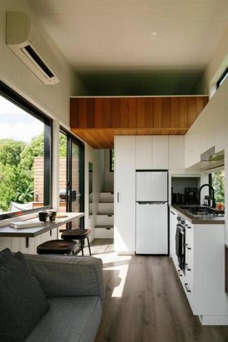 The Nest, Tiny House With a View. Byron Hinterland in Clunes (NSW)