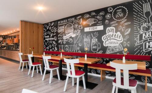 餐廳, Hotel Lindenhof in 布拉克韋德