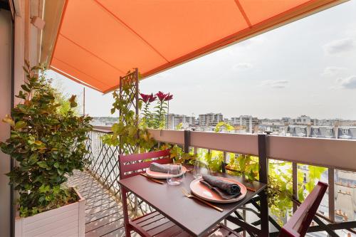 Sunny Quiet Haven and Stunning Views, Paris Marais - Location saisonnière - Paris