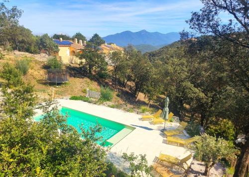 Kilátás, les gîtes du Mas ANNA (les gites du Mas ANNA) in Ceret