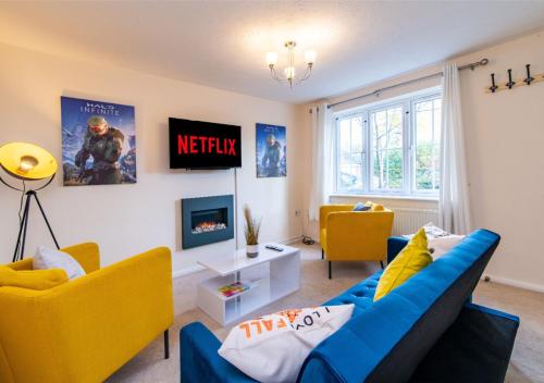 Derby Mandarin 3 Bedroom Apartment with Garden and Parking
