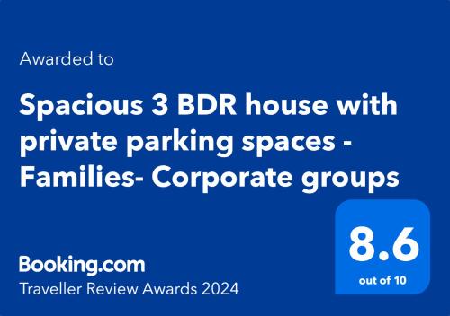 Cherry Palace 3 BDR - Parking Spaces - Families/groups