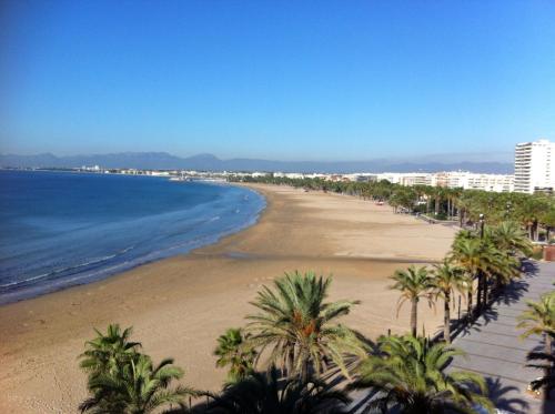 Grand appartement superbe vue mer, plage principale de Salou