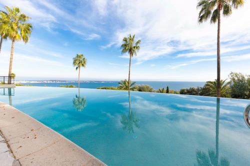 Exceptional Super-Cannes accommodation with sea view swimming pools jacuz - Location saisonnière - Vallauris