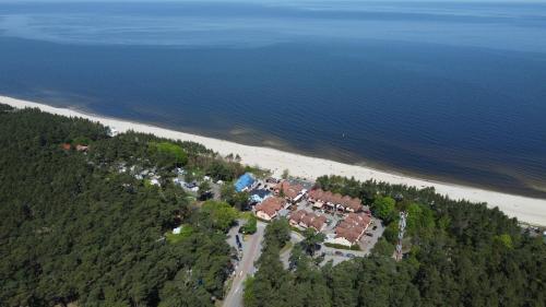 Viesnīcas āriene, Aquarium - komfortowe pokoje nad samym morzem in Stegna
