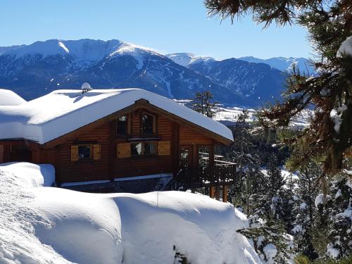 CHALET SCANDINAVE ALASKAN classé 4 ETOILES Bolquère-Pyrénées 2000