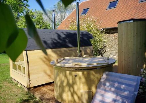 Hot tub, Le Rustique in Glandon