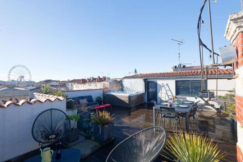 L'Olympe - triplex avec spa et rooftop Classé 4* - Location saisonnière - La Rochelle