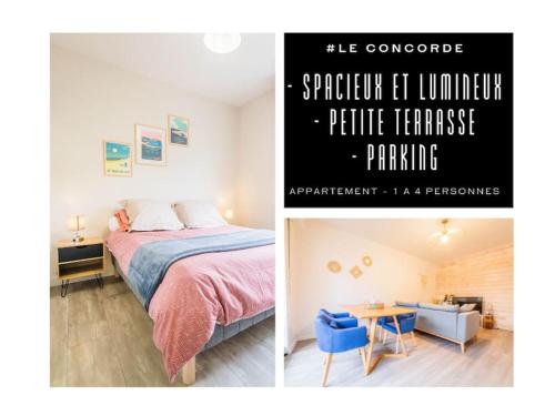 #Le Concorde - Centre-ville - Terrasse - Parking