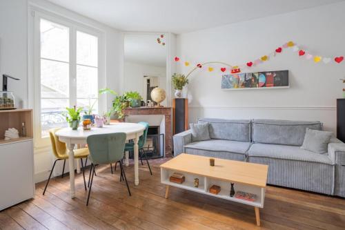 Chic & Charming 1BD ApartmentCanal St Martin - Location saisonnière - Paris