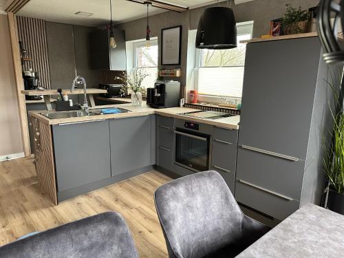 virtuve, Ferienwohnung Herrlichkeit in Neuhaus (Oste)