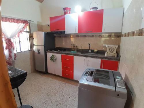 Konyha, Cabaña Villa Eugenia - Paipa (Cabana Villa Eugenia - Paipa) in Paipa